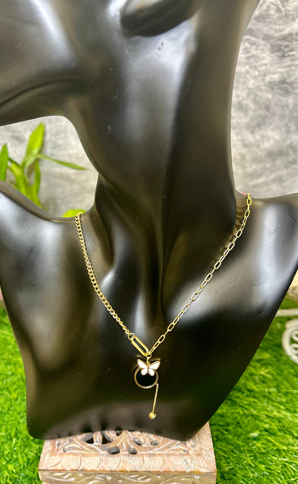 butterfly chain pendant