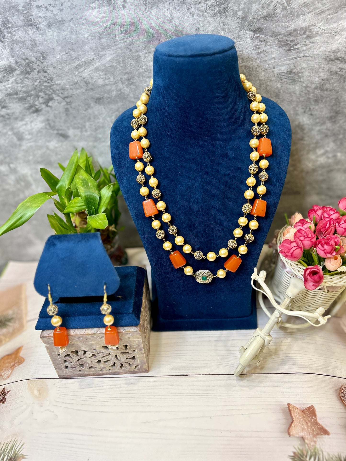 Tumble Pearl Madhuri Mala