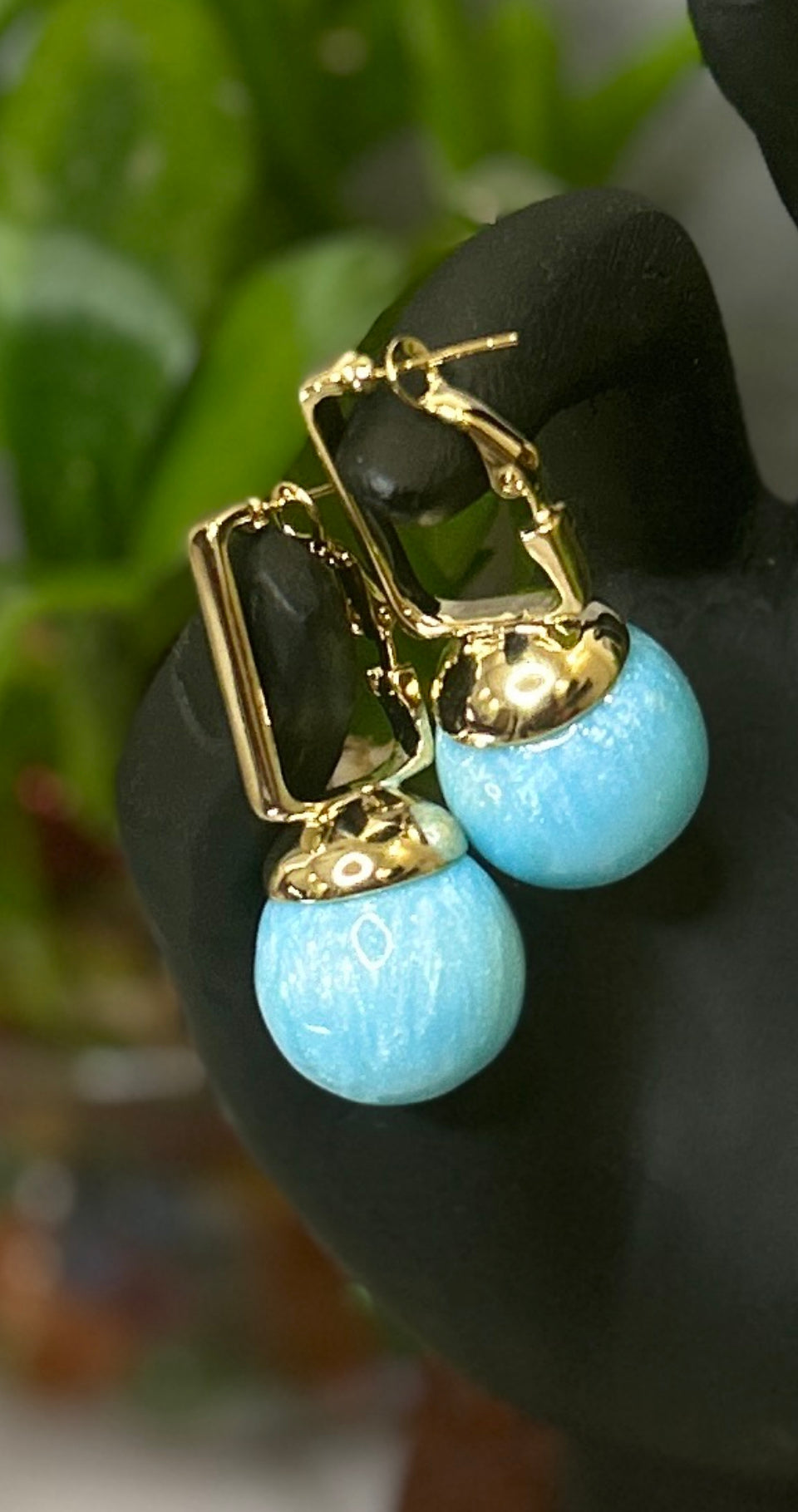 Sea blue hoops