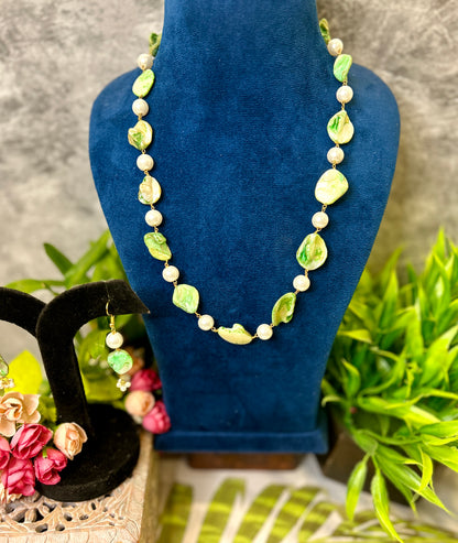 Natural Green Necklace