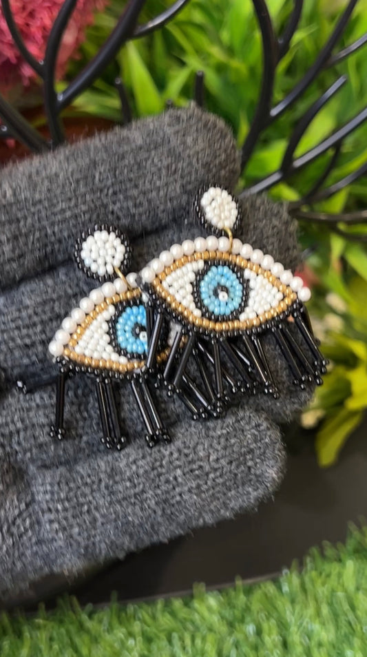 evil eye earrings