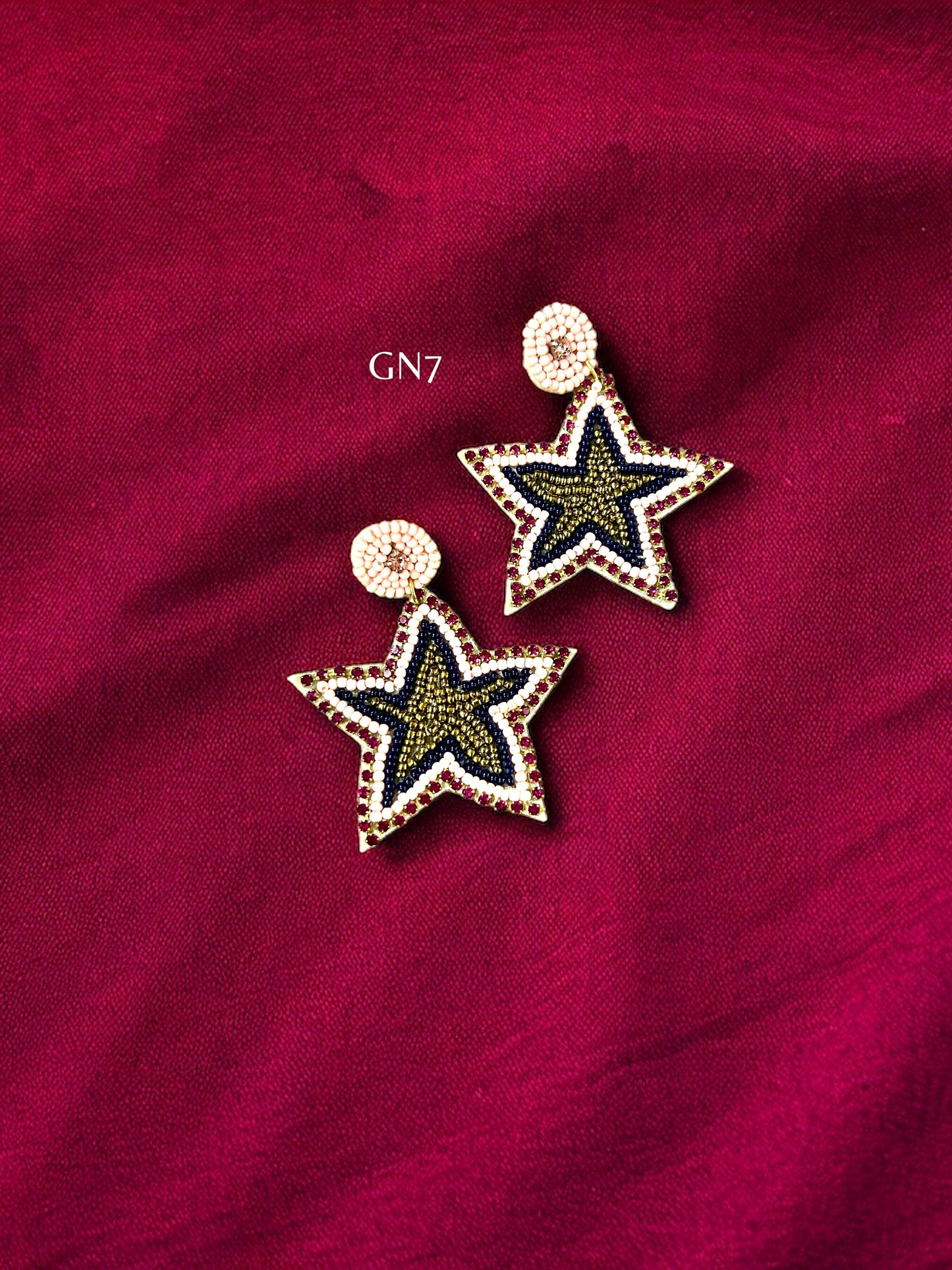 Golden Star Earrings