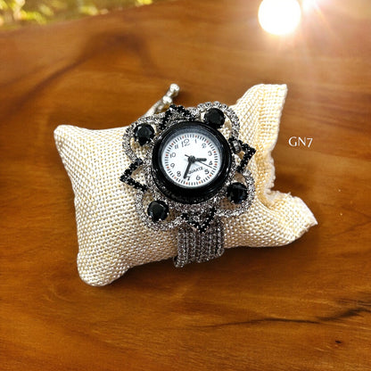 Star studed designer watch