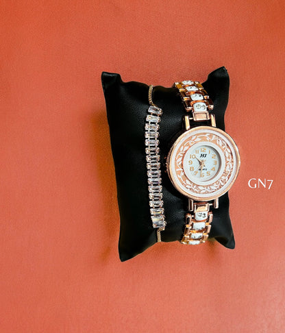 One love watch with bracelet