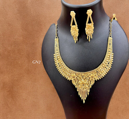 1 GM GOLD Sherry necklace set