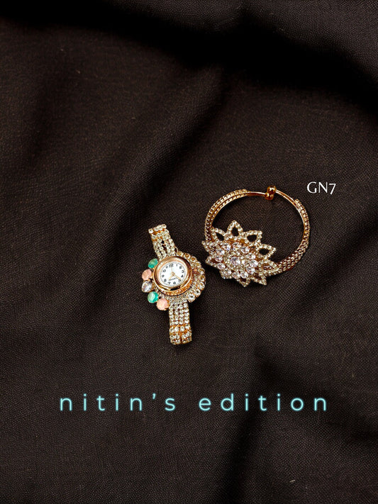 nitin’s signature edition watch with bracelet C3