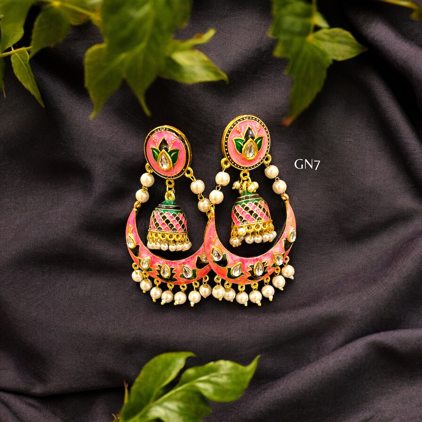 chand bali jhumka 2 in 1