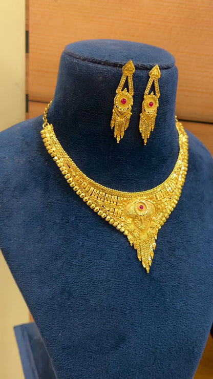 Laxmi necklace set