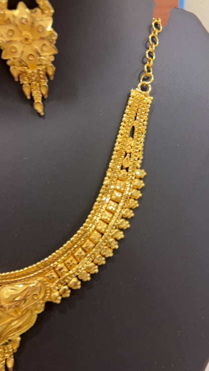 1 GM GOLD Sherry necklace set